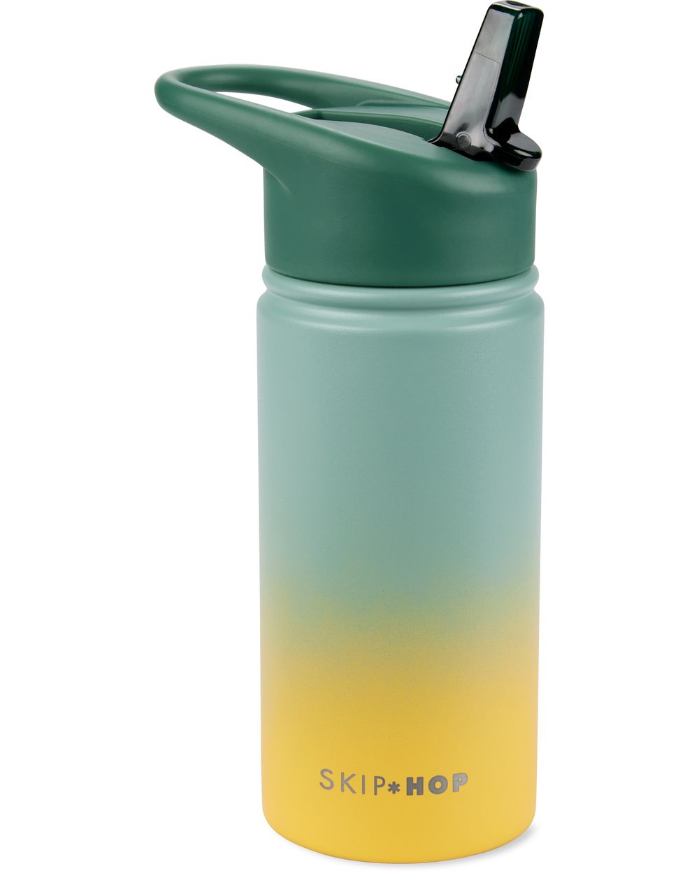 SkipHop - Wander Stainless Steel Straw Bottle - Bugs - 450ml