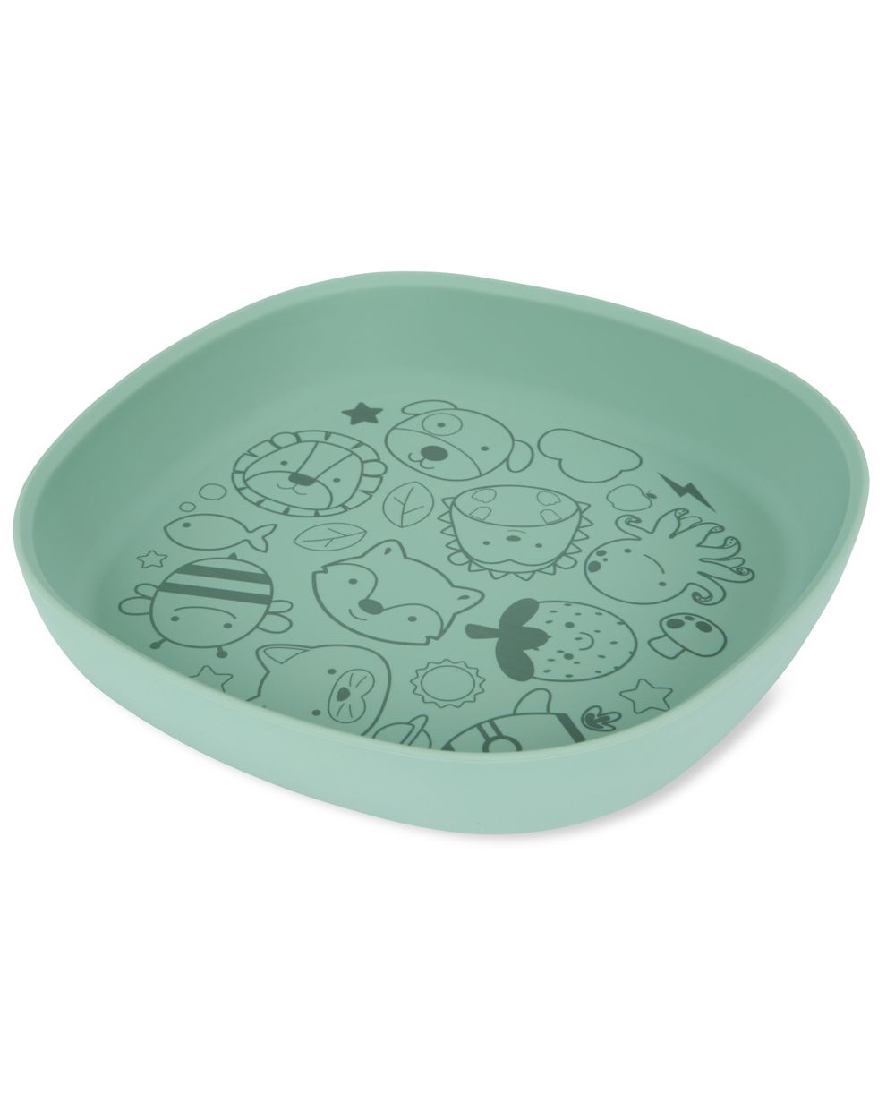 Skip Hop Squad Silicone Plate - Green