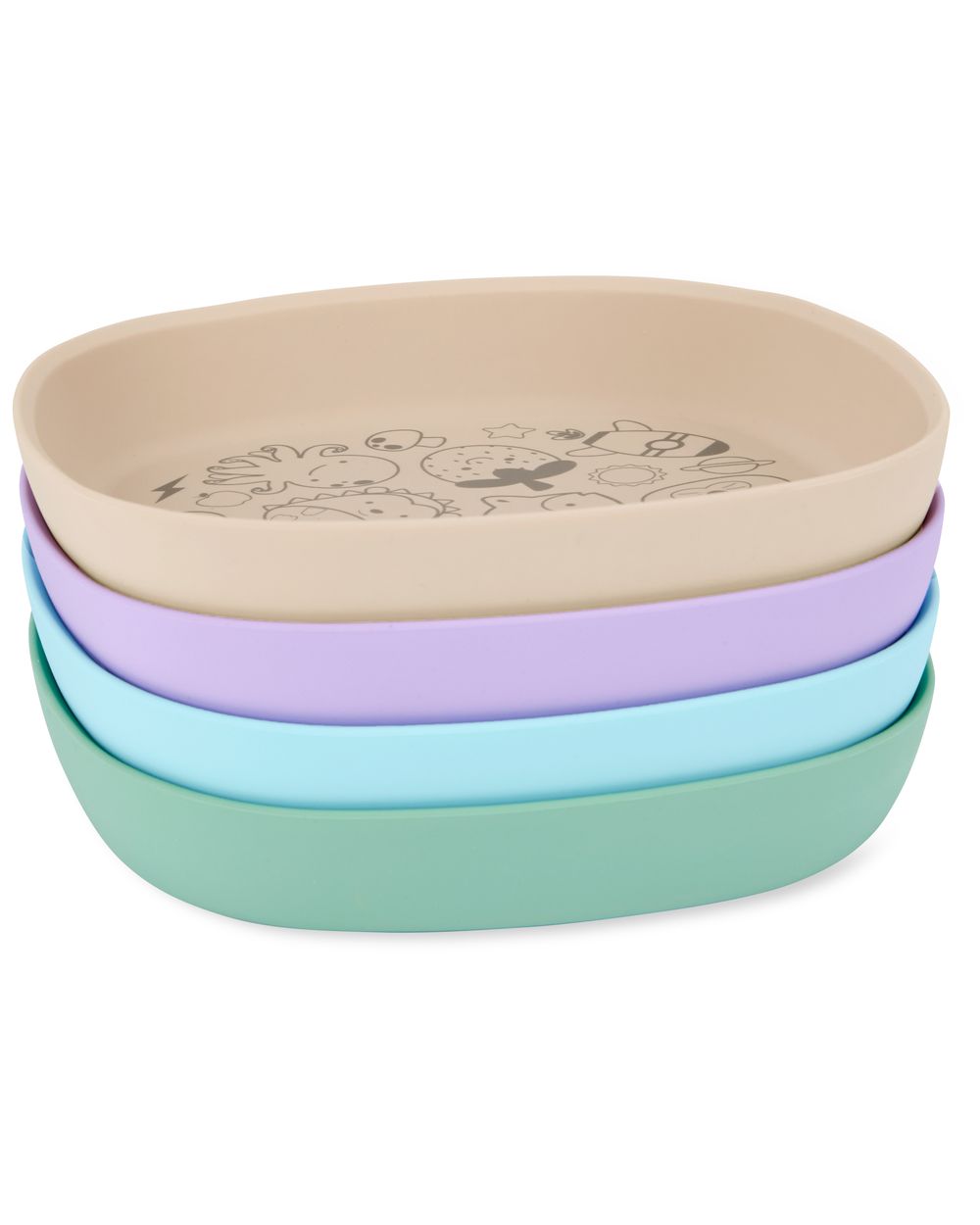 Skip Hop Squad Silicone Plate - Green