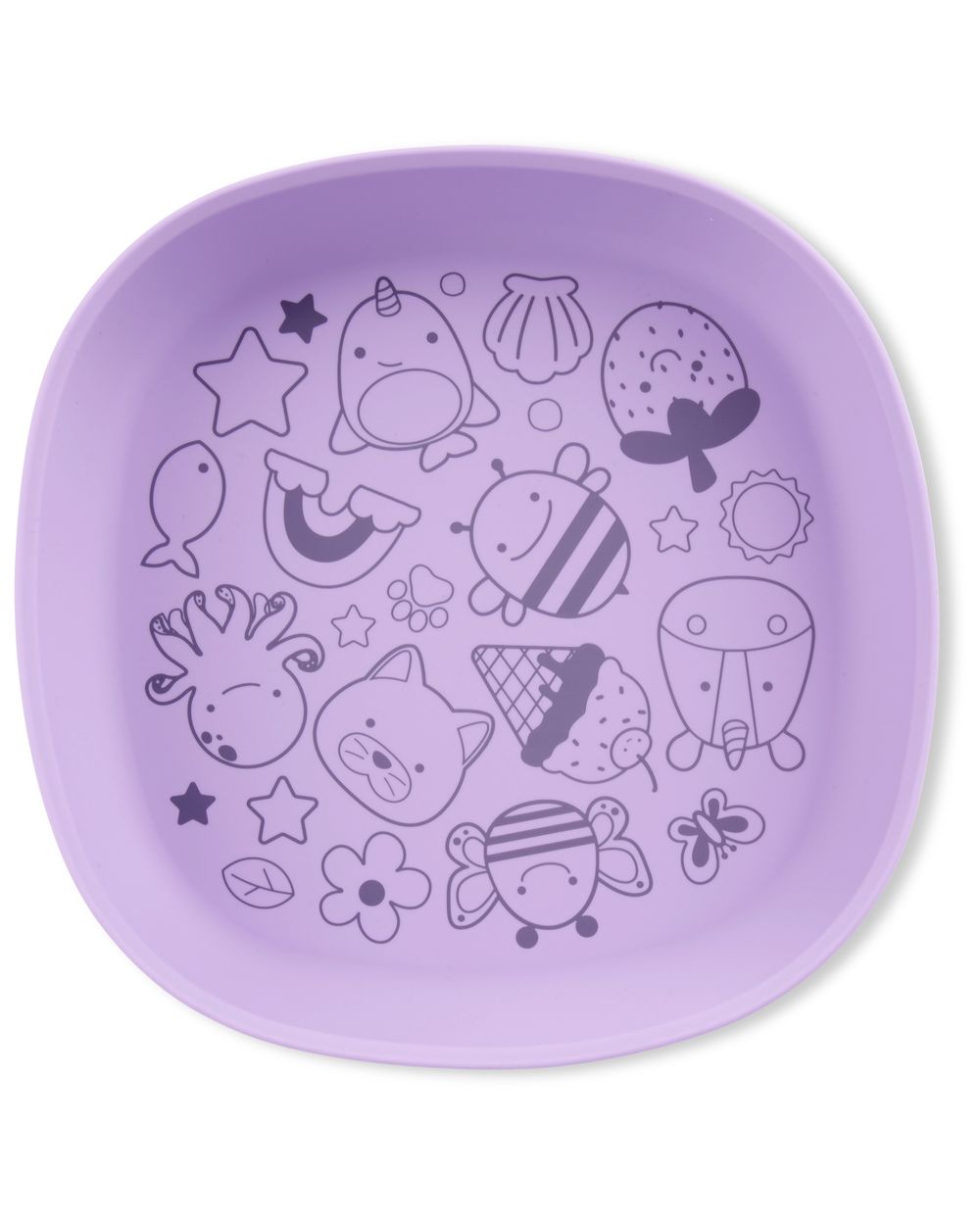 Skip Hop Squad Silicone Plate - Purple