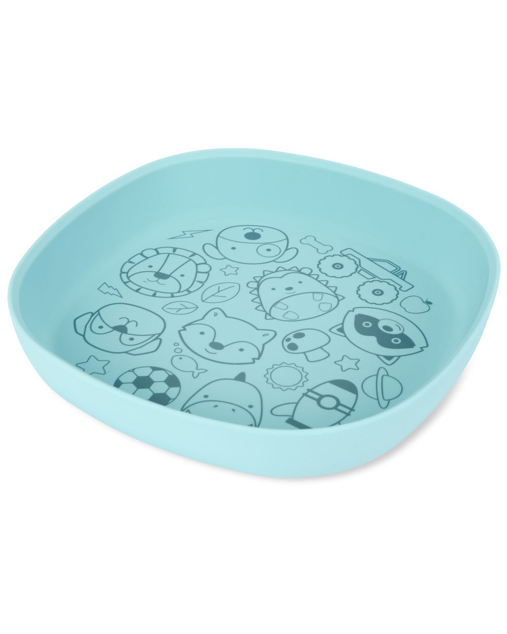 Skip Hop Squad Silicone Plate - Blue