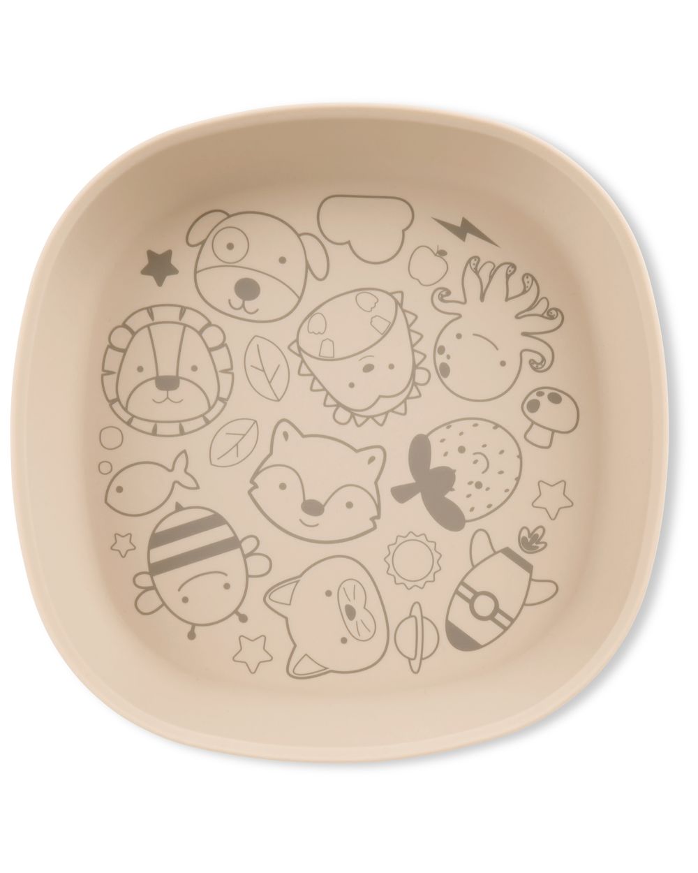 Skip Hop Squad Silicone Plate - Oat