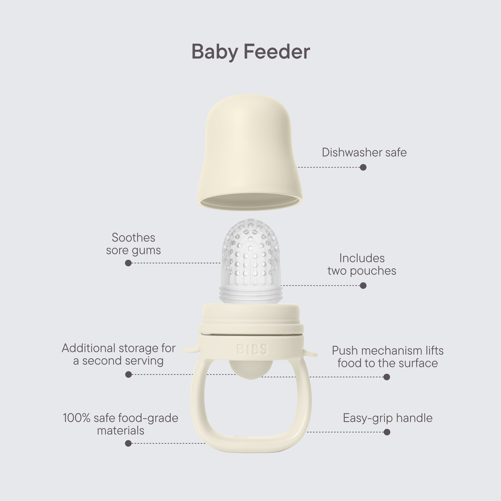 Bibs - Baby Feeder With 2 Nipples - Blush