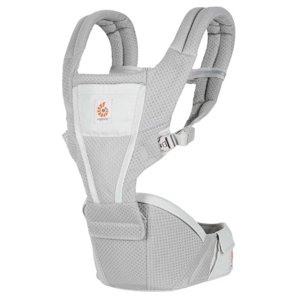 إرغو بيبي - شيالة مواليد - كرسي ألتا هيب - رمادي لؤلؤي