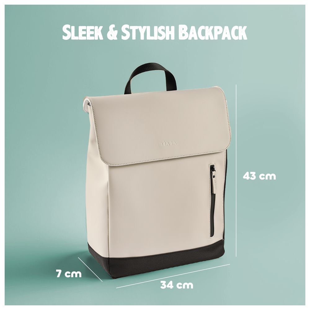 بيبا - شنطة غيار أوسلو - بيج صلصالي