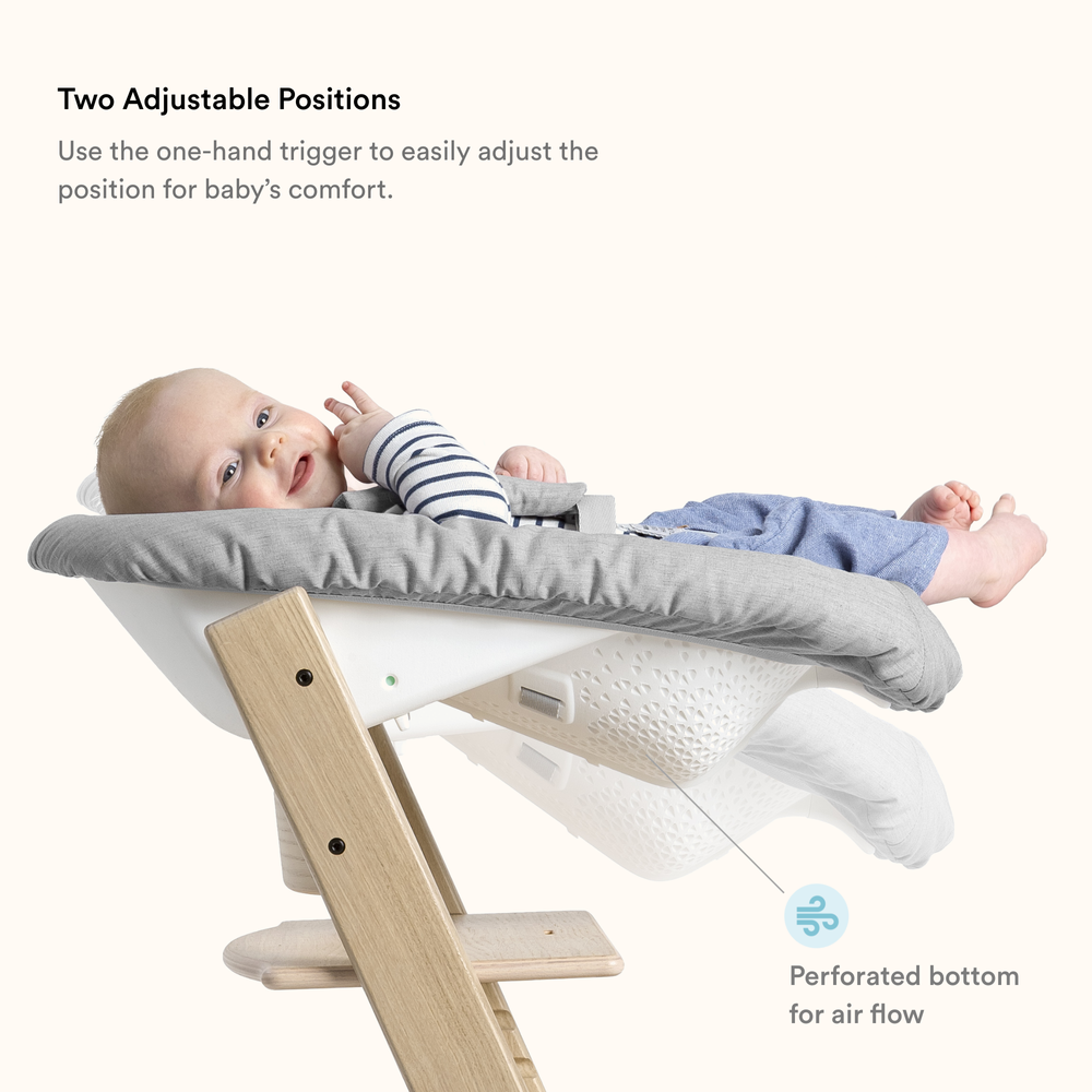 Stokke - Tripp Trapp Chair + Baby & Newborn Set Bundle