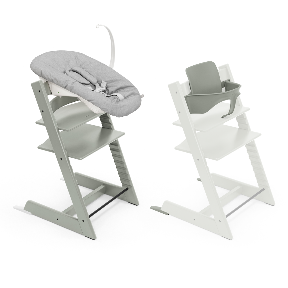 Stokke - Tripp Trapp Chair + Baby & Newborn Set Bundle