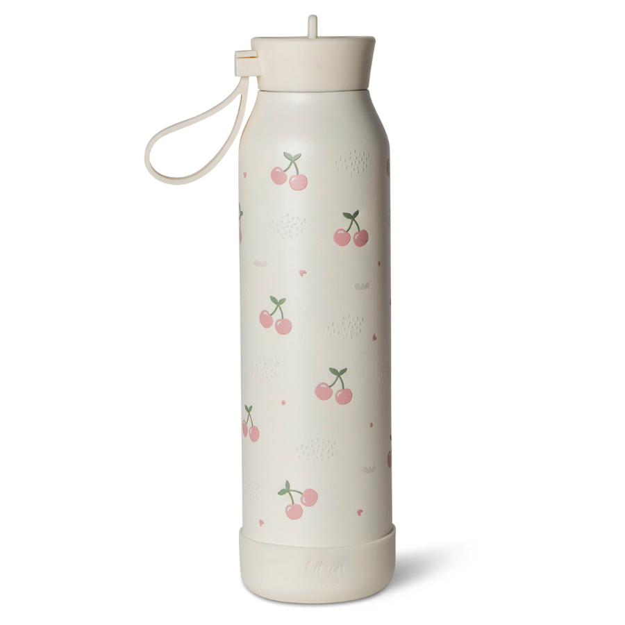Citron - Stainless Steel Water Bottle - Cherry - 500ml