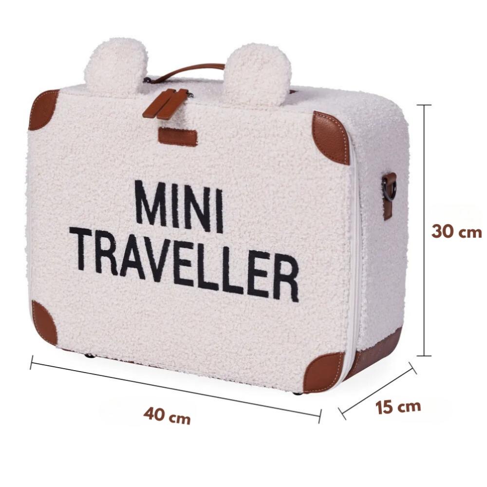 Childhome - Mini Traveller Kids Suitcase - Off White