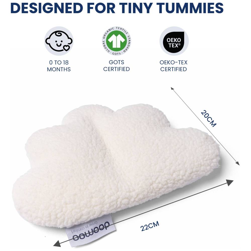 Doomoo - Snoogy Cloudy Cramp Reliever Pad - White