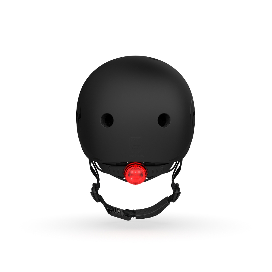 سكوت & رايد - خوذة أمان قابلة للتعديل للأطفال - أسود - مقاس سمول - ميديم