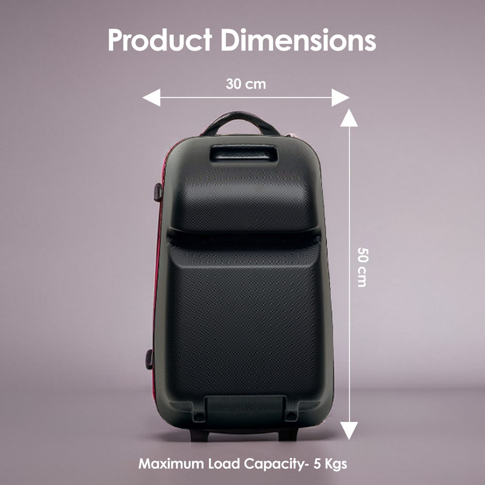 دونا - سلة تخزين لعربية الأطفال اكس - أسود