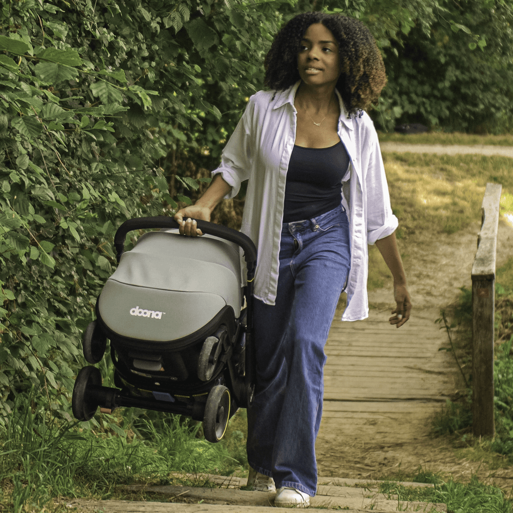 Doona - X Infant Baby Stroller With Car Seat - Forest Grey