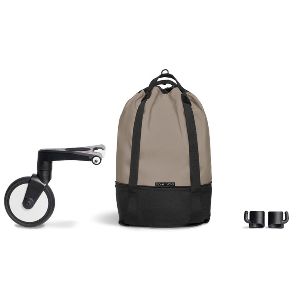 ستوك - شنطة تخزين يويو 3- لعمر - بني رملي (تاوپ)