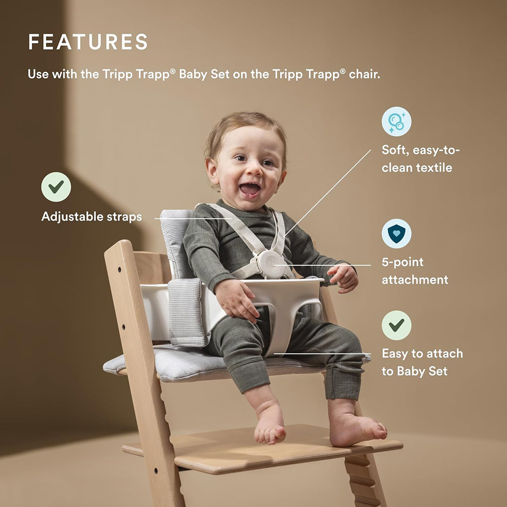 Stokke Tripp Trapp Chair Harness Beige V2