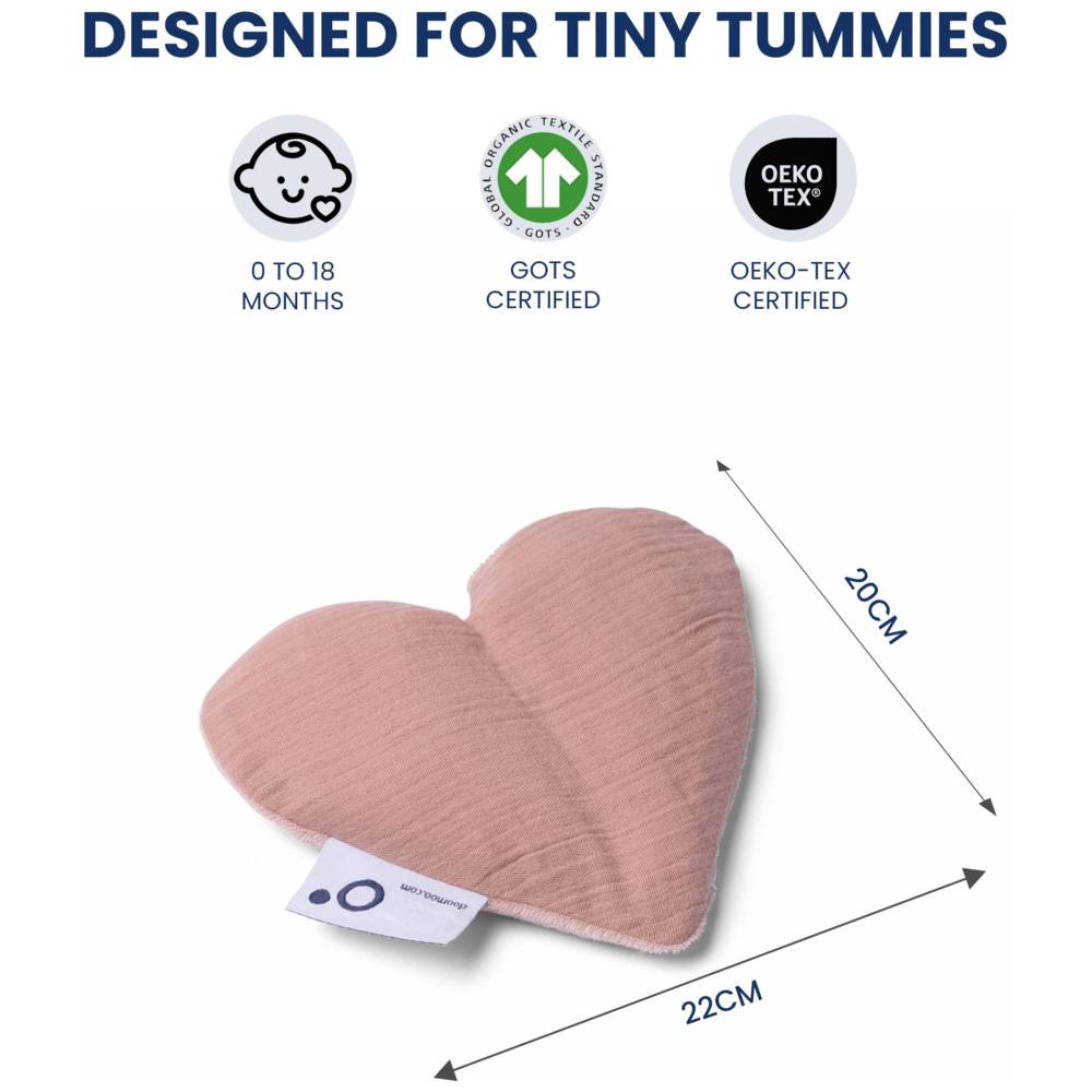 Doomoo Snoogy Baby Cramp Reliever - Love Pink