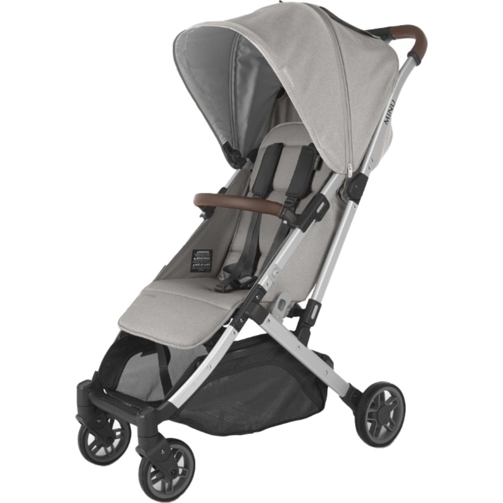 Uppababy - Minu V2 Lightweight Stroller - Stella - Grey Melange