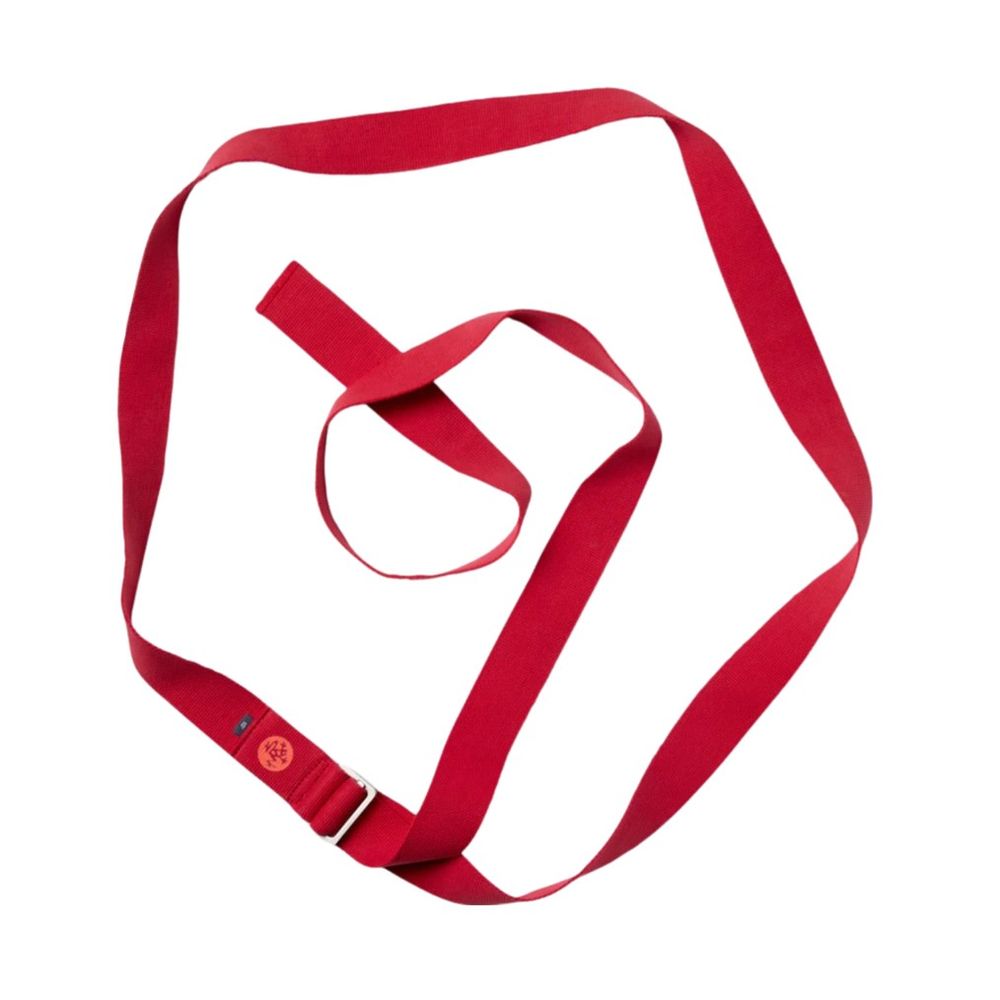 ماندوكا - حزام حصيرة اليوجا الاين - وردي - 8 أقدام