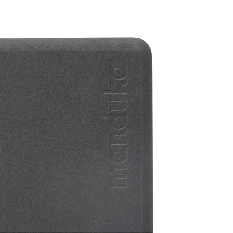 Manduka - Mini Travel Yoga Block - Thunder - 4-inch