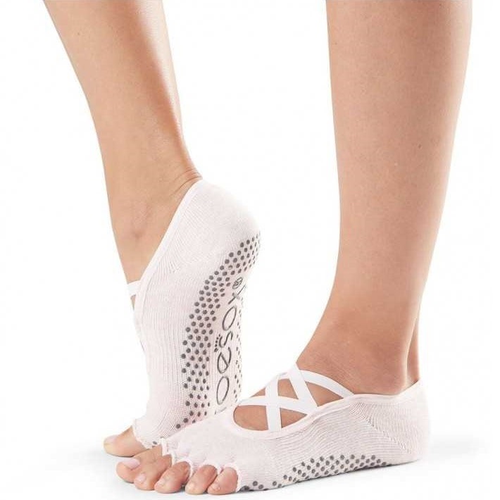 توسوكس - جوارب إيل نصف أصابع - زهري