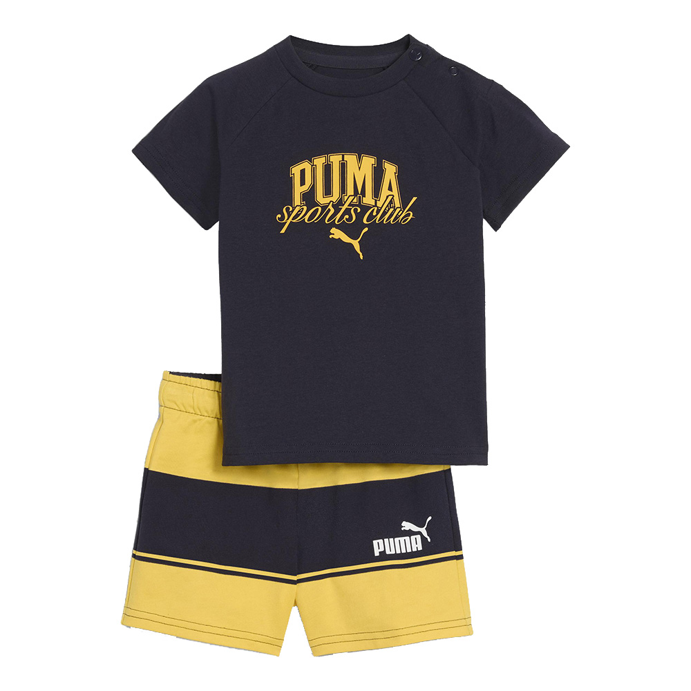 Puma - 2pc-Set - Minicats Puma Tee & Shorts - New Navy