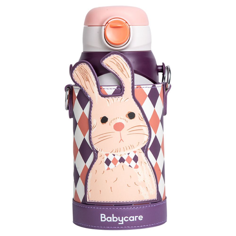 Babycare - 3 - in - 1 Vacuum Bottle With Straw - Blair Bunny - 600ml