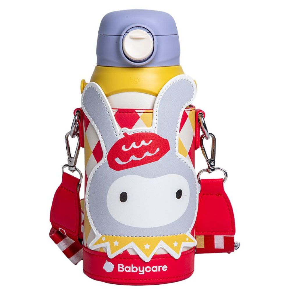 Babycare - 3 - in - 1 Vacuum Bottle With Straw - Rabbit - 600ml