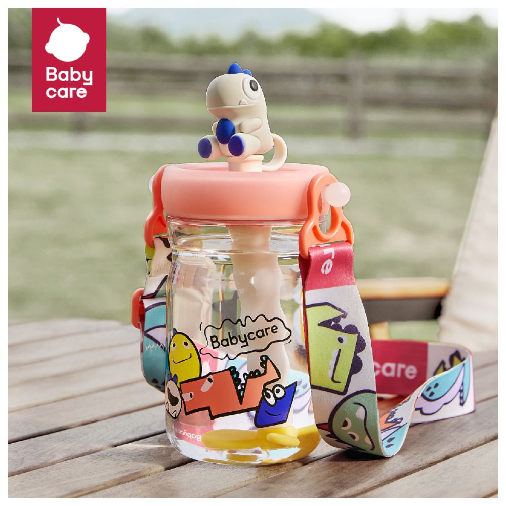 Babycare - T - Rex Toby Sippy Cup - Orange - 500ml