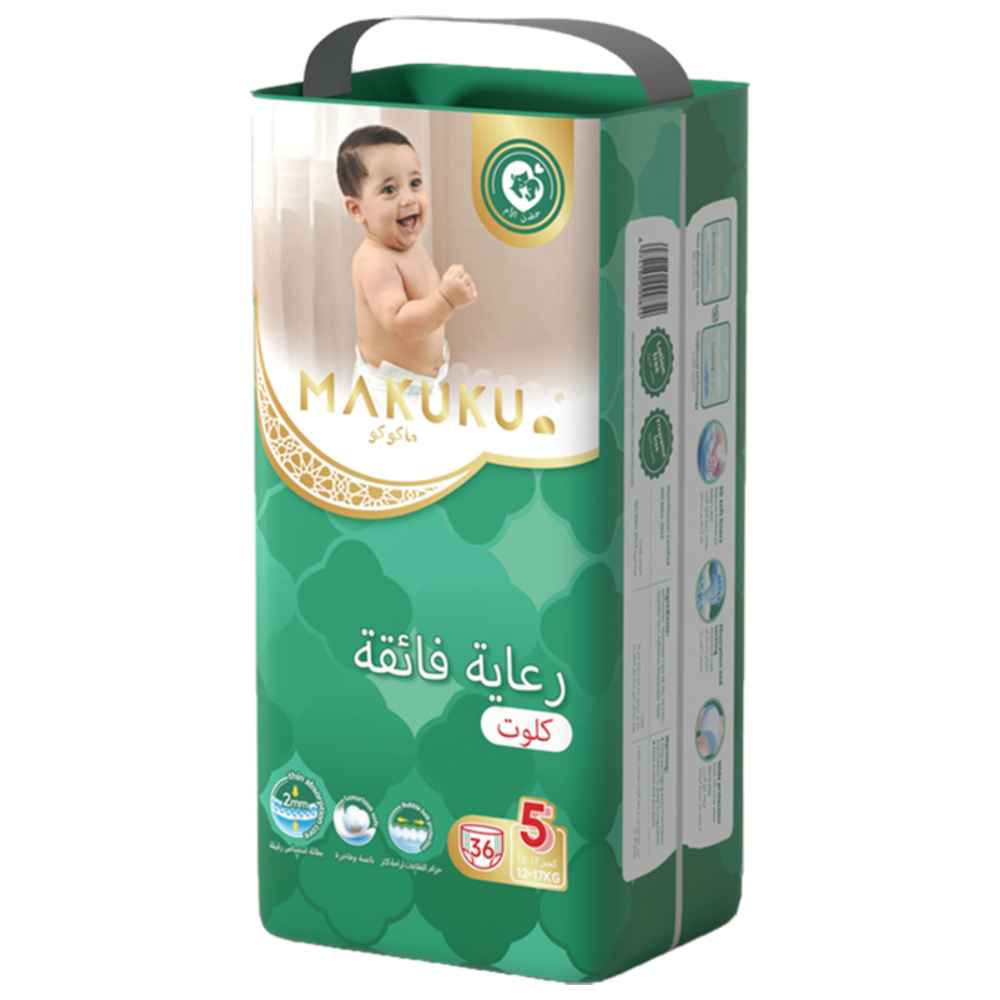 Makuku - Premium Diapers Procare Pants S5 - XL - 12-17Kg - 36pcs