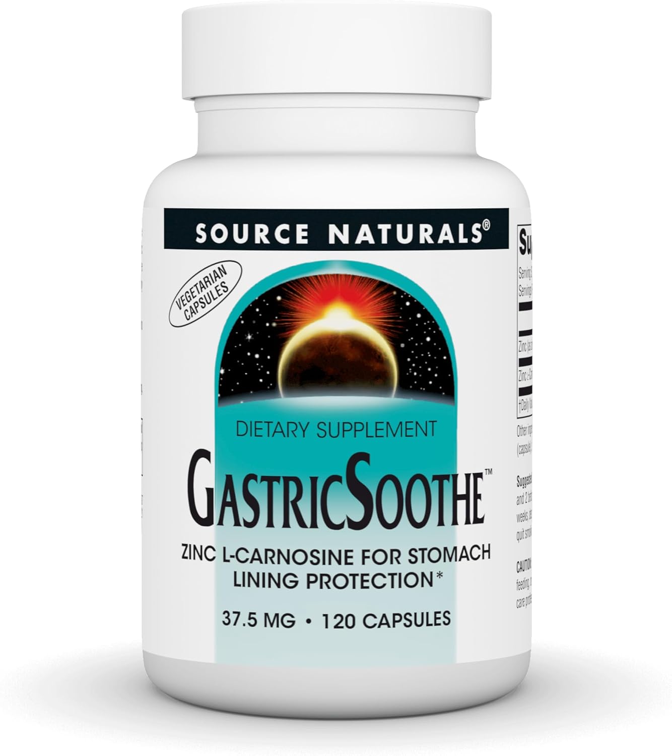Source Naturals - Gastric Soothe Capsules - 120 Pcs