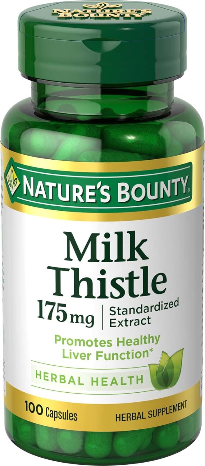Nature's Bounty - Milk Thistle Softgels - 175mg - 100's