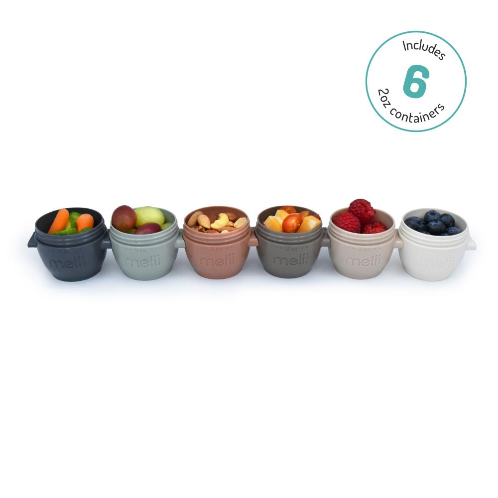 Melii Snap And Go Pods - Earth Tones - 6 Pcs - 57ml