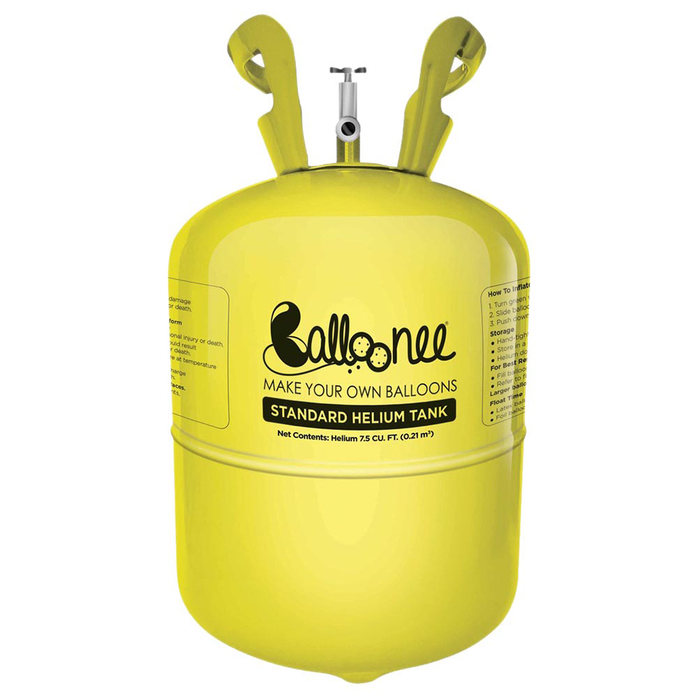 Balloonee Standard Disposable Helium Party Kit With 30 Balloons