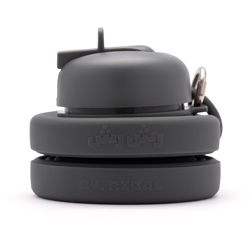 ريبال - بخاخ بيديه محمول راش راش - رمادي