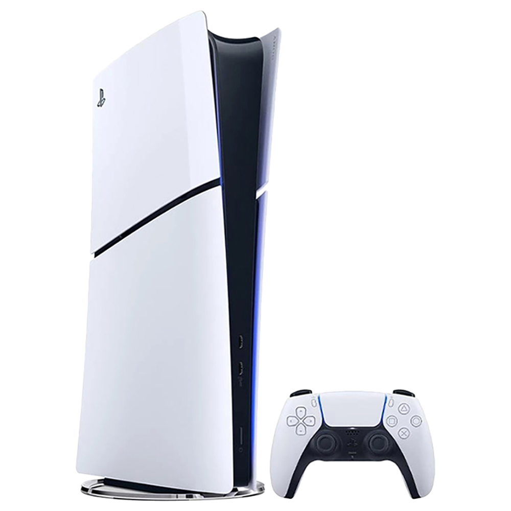 Sony - PlayStation 5 Slim Digital Edition Console - White - 825GB (2025 Version), 1 Year Warranty