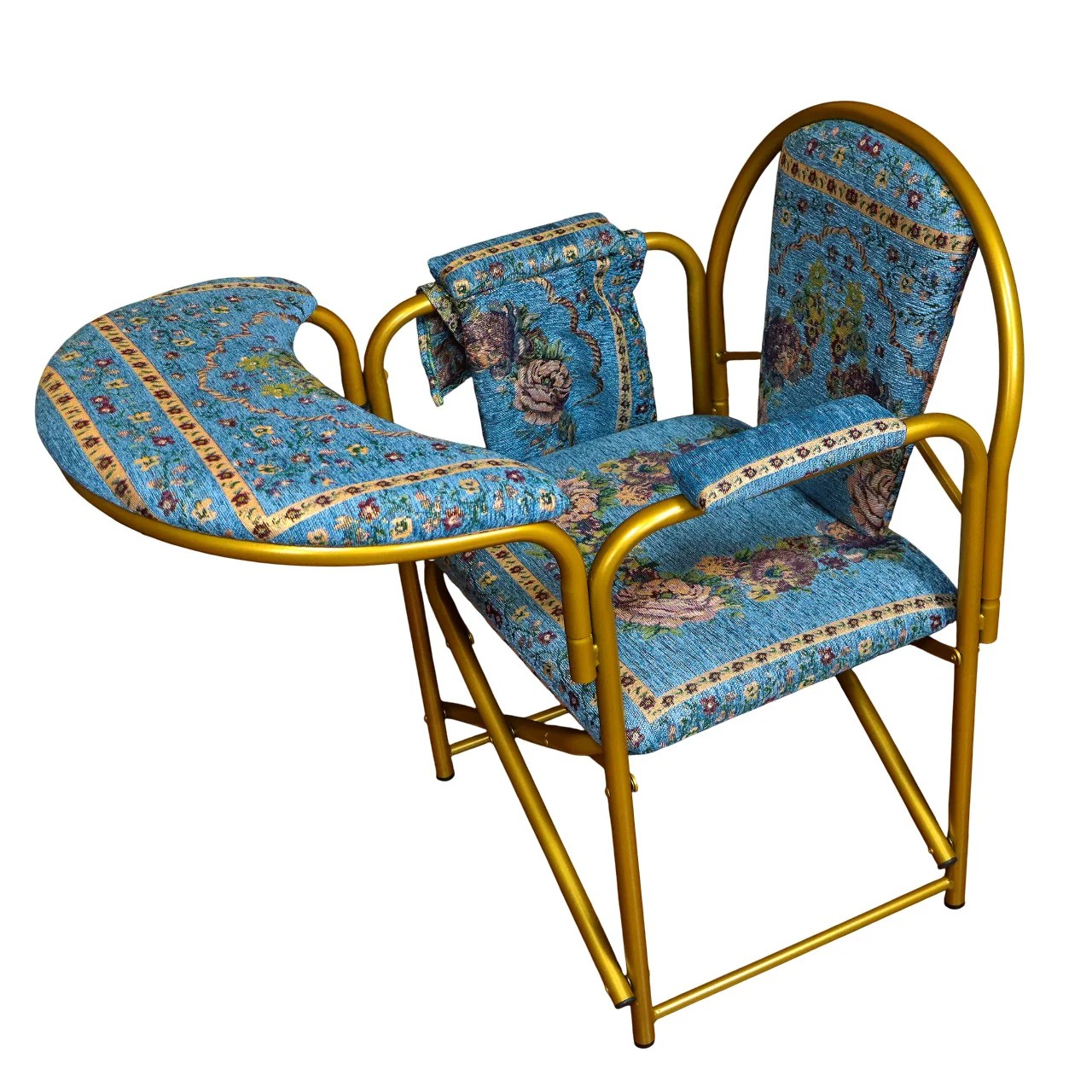 سندس - كرسي صلاة قابل للطي - فيروزي