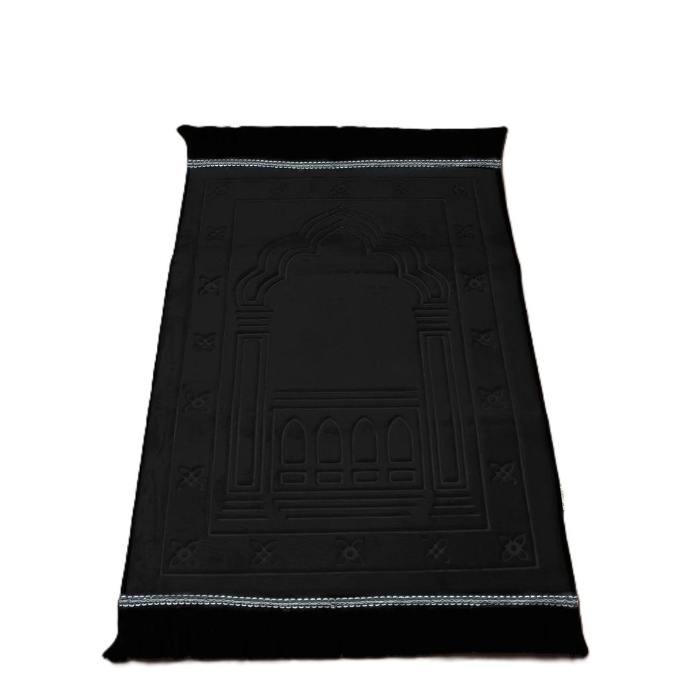 Sundus Innovative Prayer Rug Mat Black