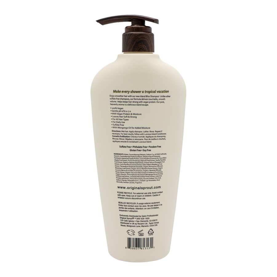 Original Sprout - Island Bliss Moisture Rich Shampoo 24oz