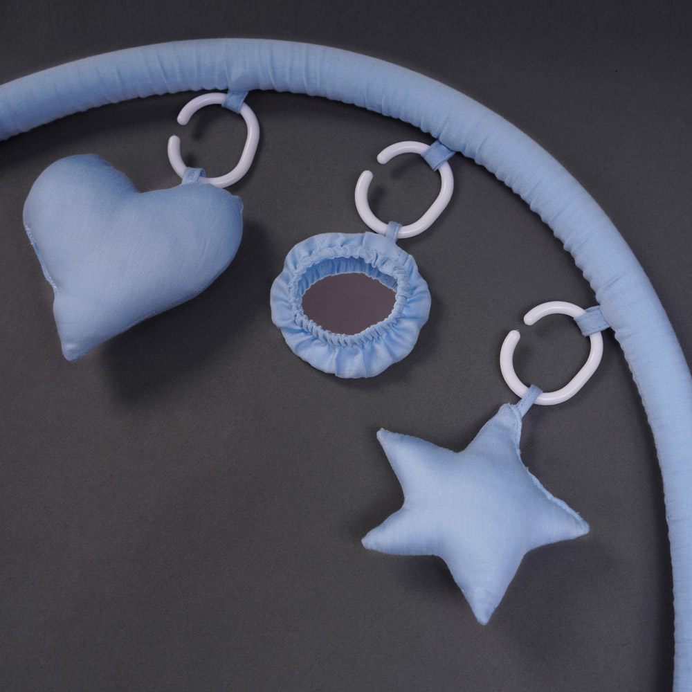 Fancy Fluff - Organic Baby Cocoon Play Gym - Nova