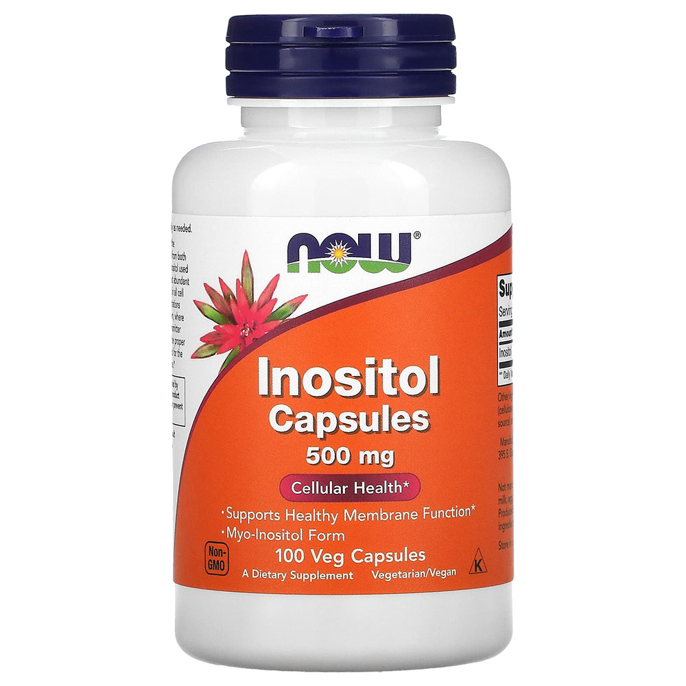 Now - Choline & Inositol 500mg Capsules - 100's