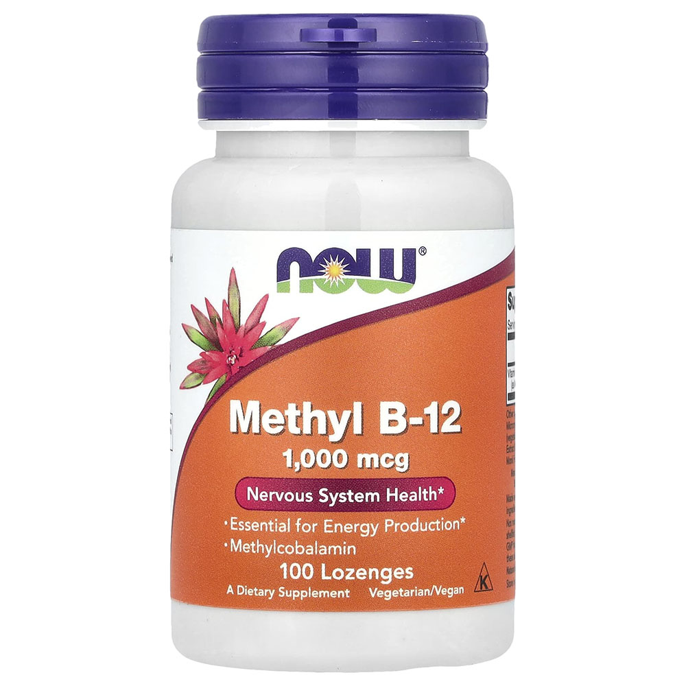 Now - Methyl B-12 1000mcg Nervous System Health Lozenges - 100's