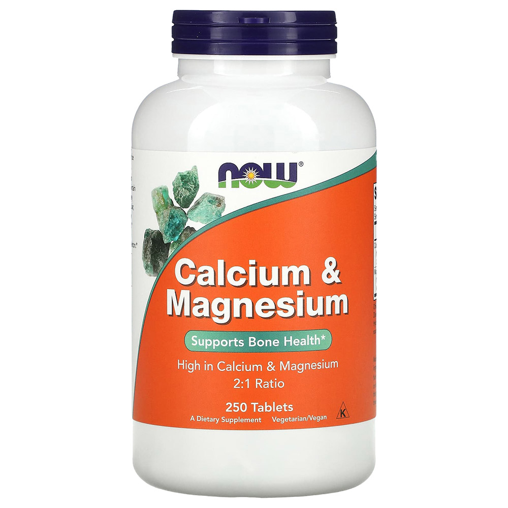 Now - Calcium & Magnesium 2:1 Ratio Tablets - 250's