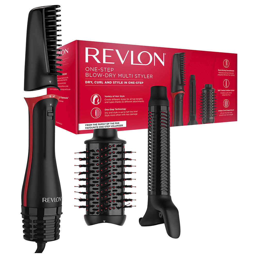 Revlon - One Step Blow Dry Multi Styler - Black