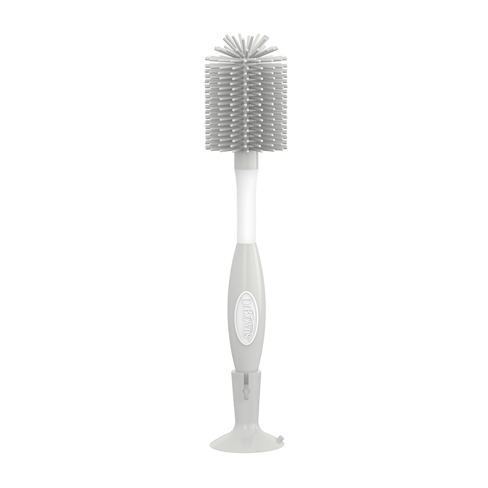 Dr. Browns - Soft Touch Bottle Brush - Grey
