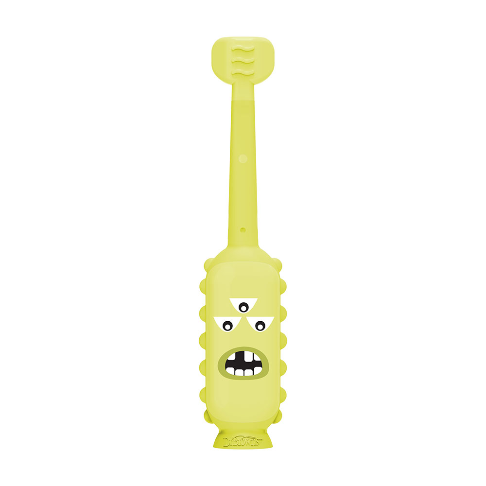 Dr. Browns - Toothscrubber Toddler Toothbrush - Monster - Green