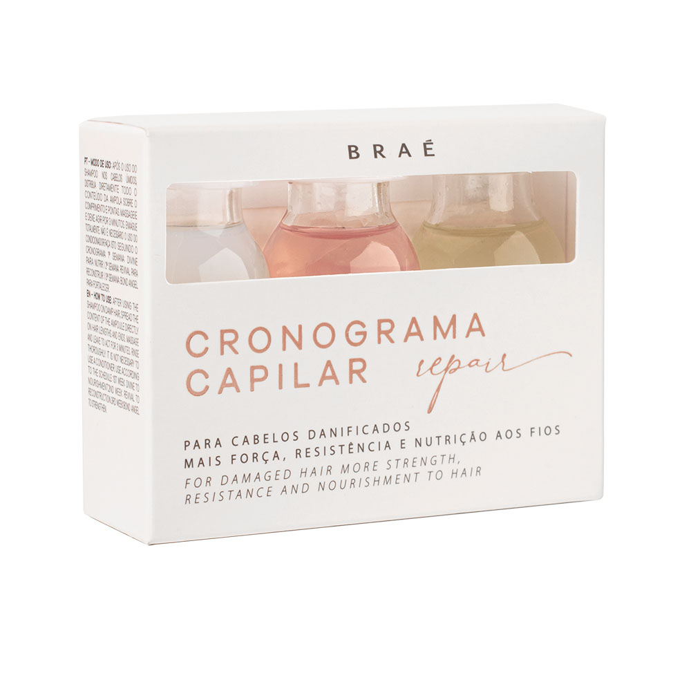 براي - علاج الشعر كاليبري سكدجول للإصلاح - 13 مل - 3 قطع