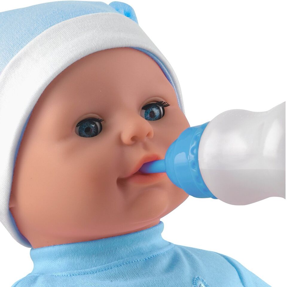 دولز وورلد دمية الطفل بوهو أزرق