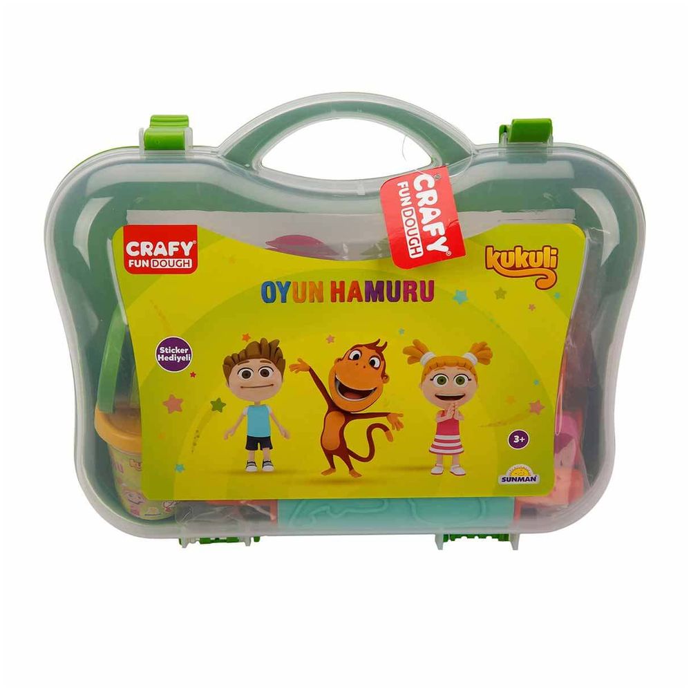 Kukuli - Play Dough Set With Carry Bag - 20 Pcs