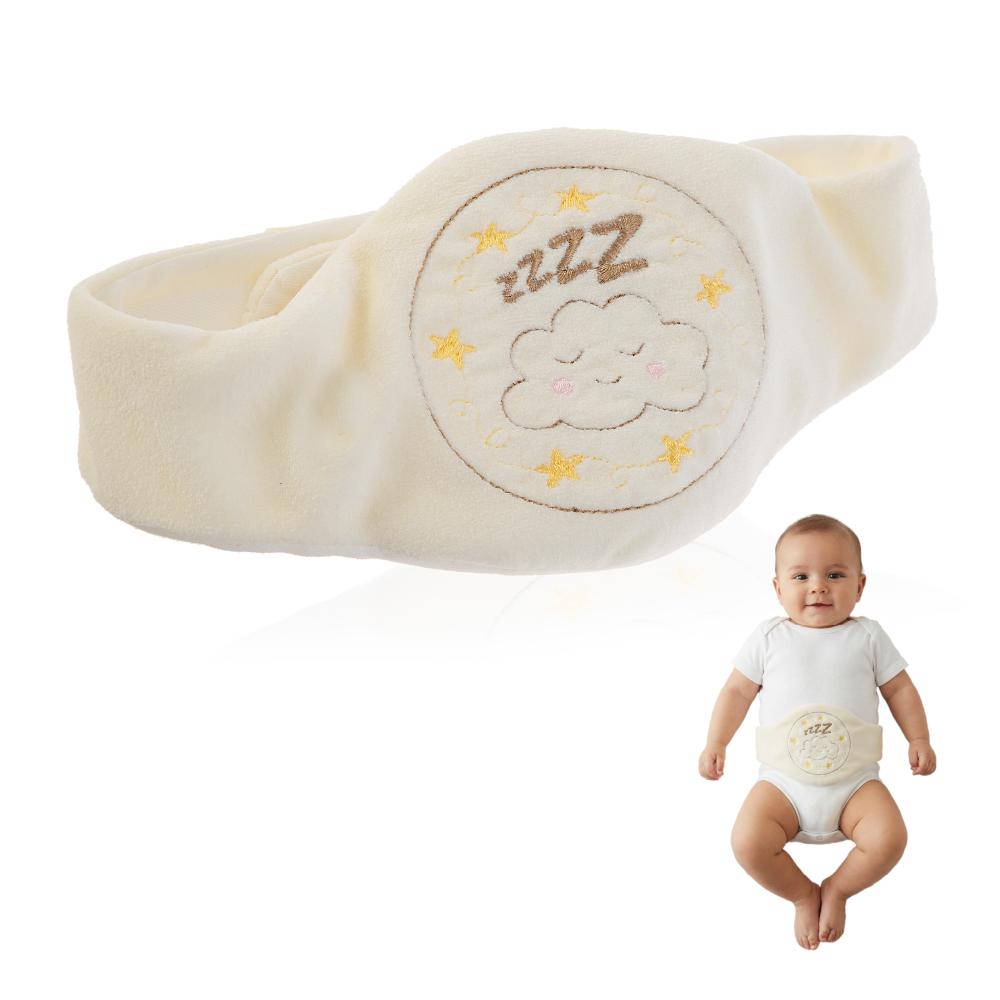 Babyjem - Baby Colic Relief Belt with Natural Cherry Seeds - Ecru