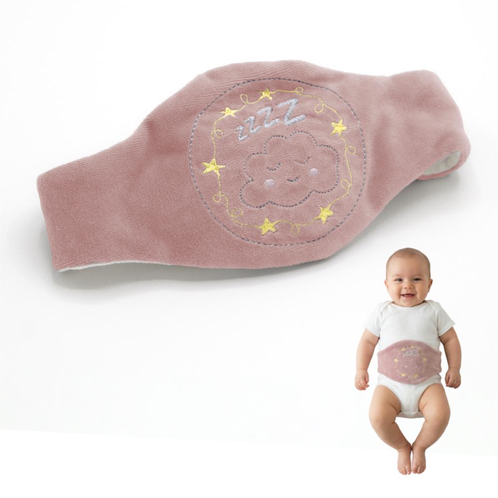 Babyjem - Baby Colic Relief Belt with Natural Cherry Seeds - Rose